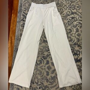 White TNA Golden Pants Aritzia
